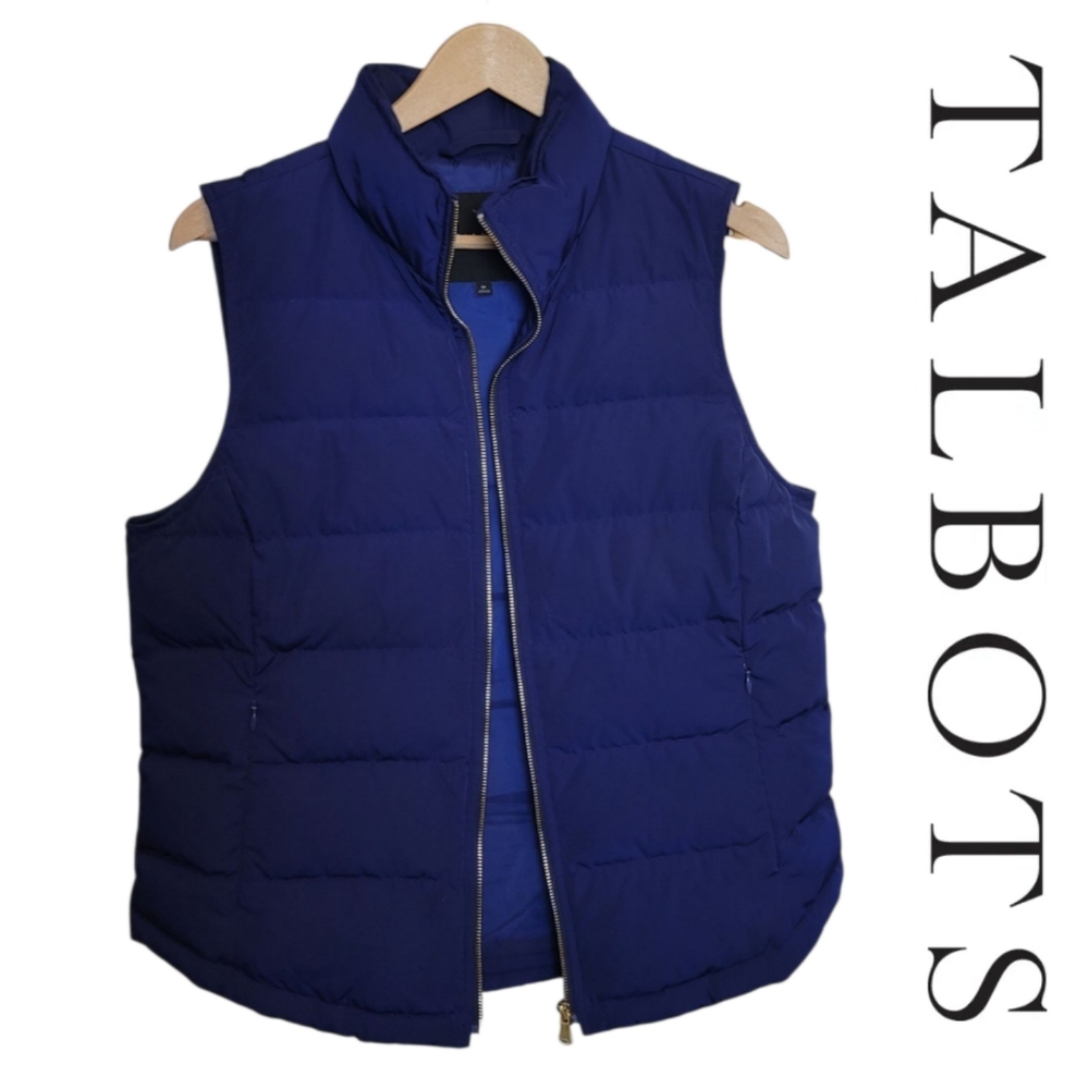 Talbots Duck Down Puffer Vest